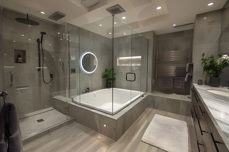 Minimalist Alcove Tub